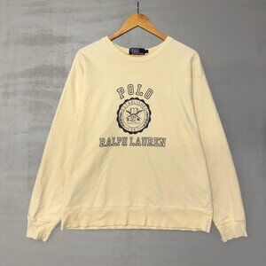 Vintage Polo Ralph Lauren Collegiate University Sweatshirt 90s Large / XL
